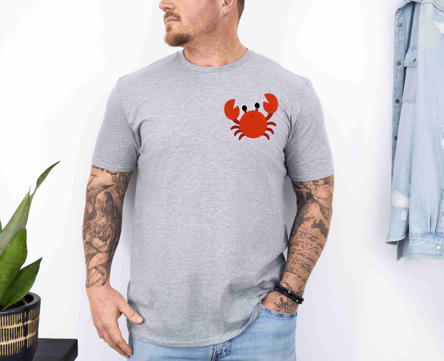 Coral Claws 🦀 T-Shirt [Unisex]