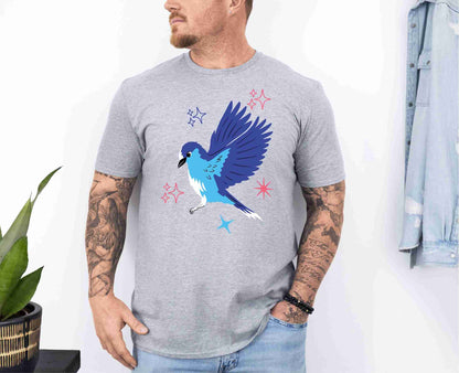 Blue Flare T-Shirt [Unisex]