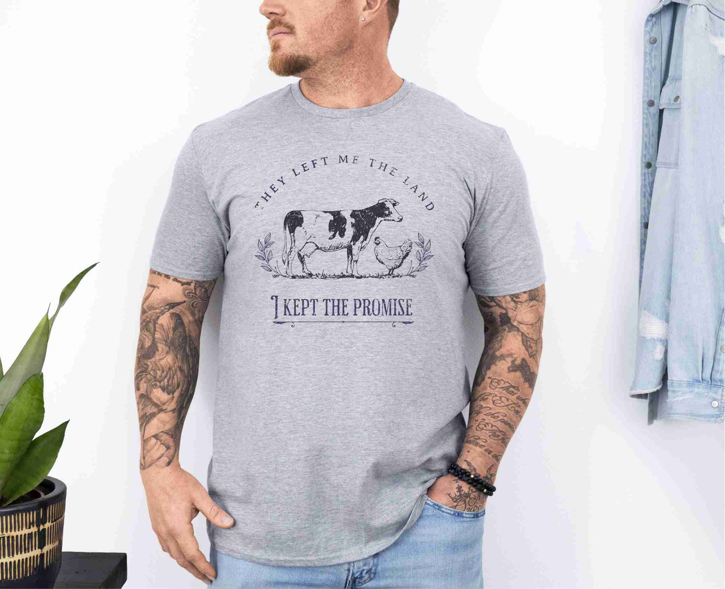 They left me the land T-Shirt [Unisex]