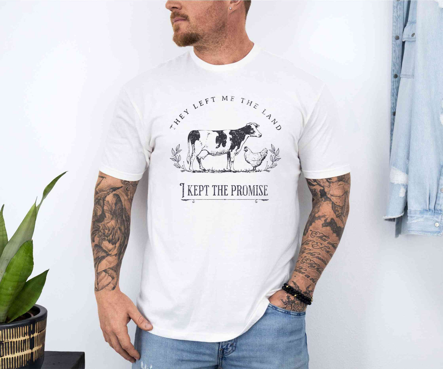 They left me the land T-Shirt [Unisex]