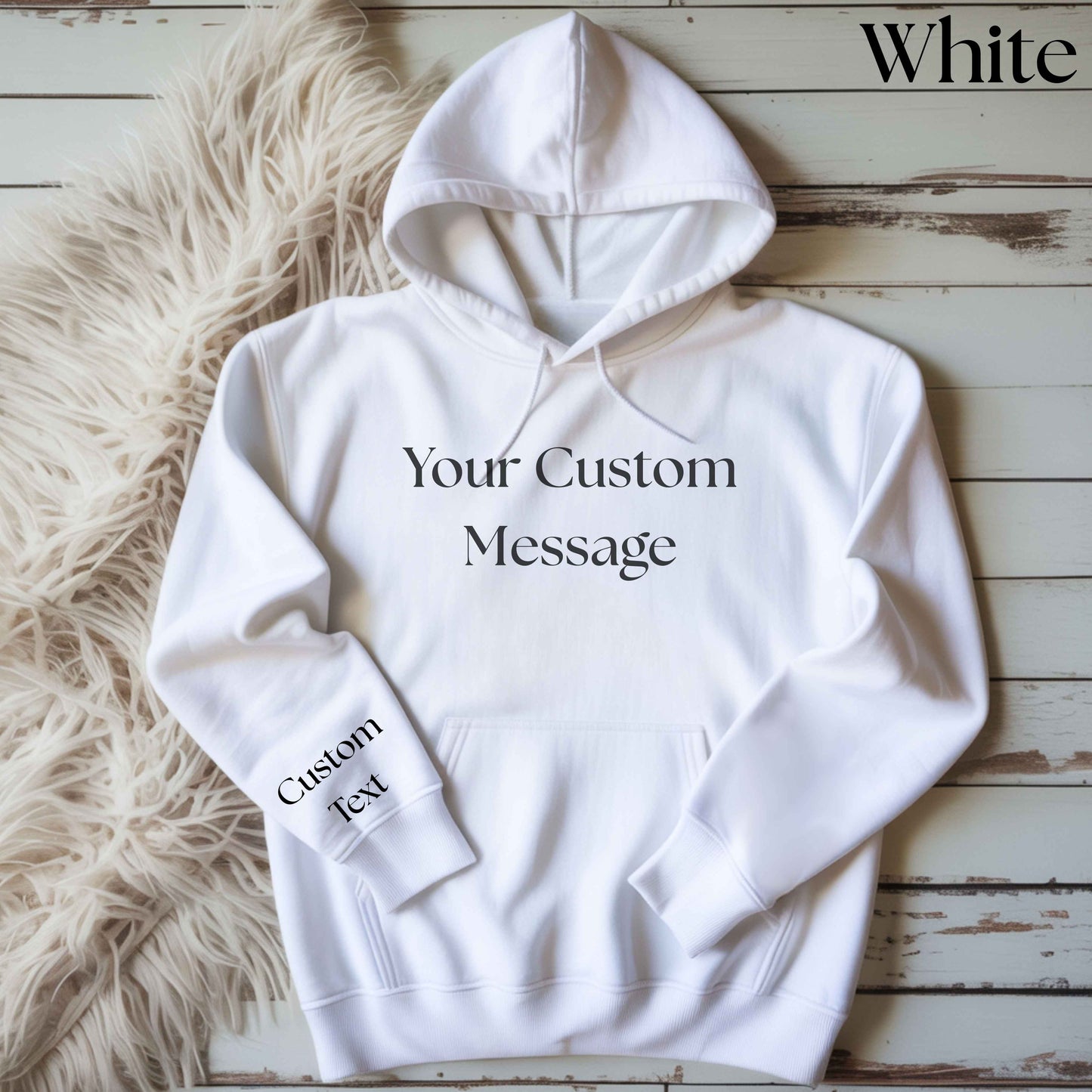 Custom Embroidered Hoodie [Unisex]