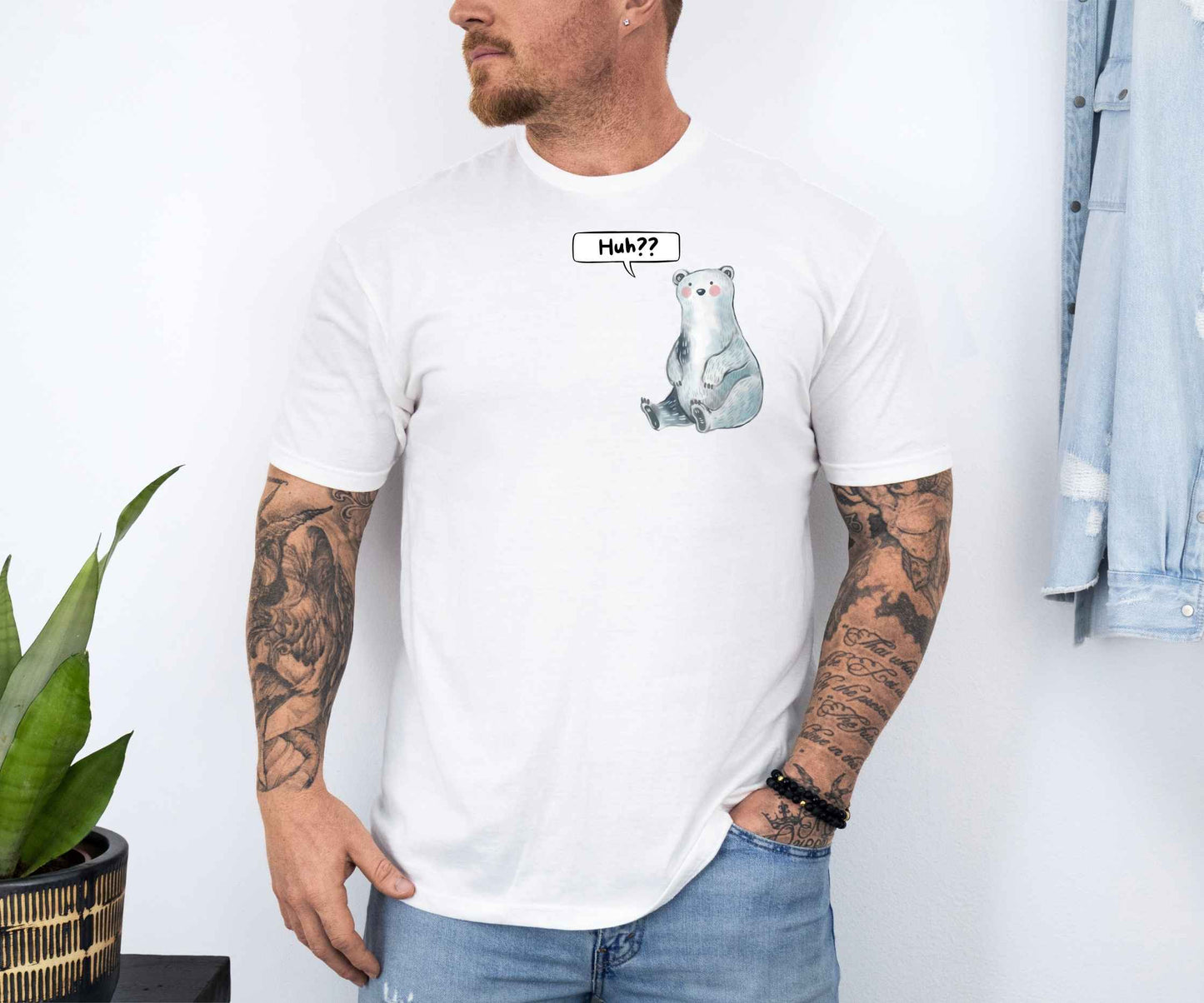 Huh?? 🐻‍❄️ T-Shirt [Unisex]