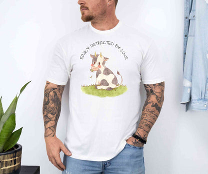 Easily distracted by Cows T-Shirt [Unisex]