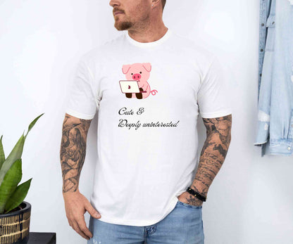 Cute & deeply uninterested T-Shirt [Unisex]