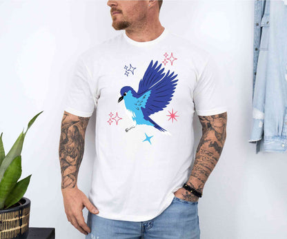 Blue Flare T-Shirt [Unisex]