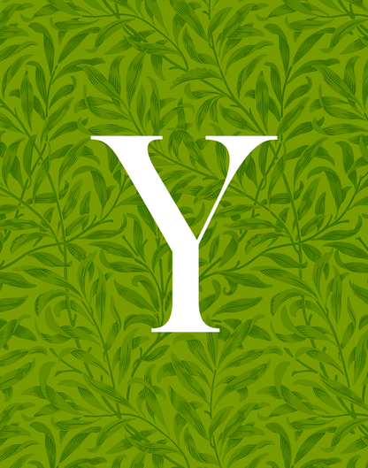 Art Print: Alphabets [N - Z]