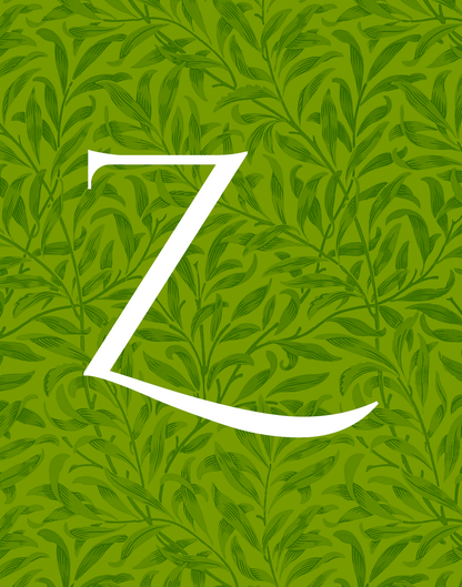 Art Print: Alphabets [N - Z]