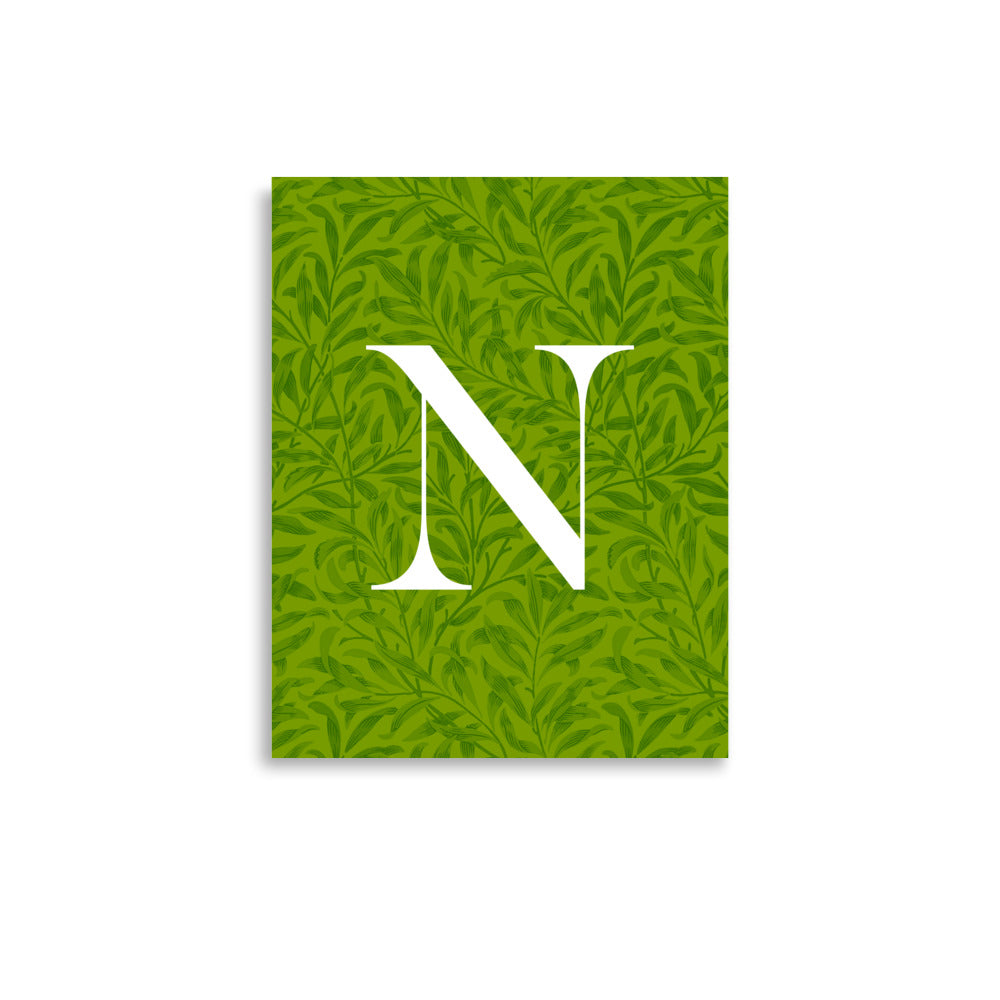Art Print: Alphabets [N - Z]