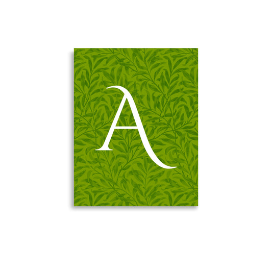 Art Print: Alphabets [A - M]